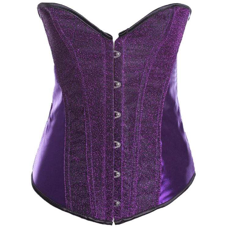 Women's Gothic Flash Stain Overbust Corsets - Image 5