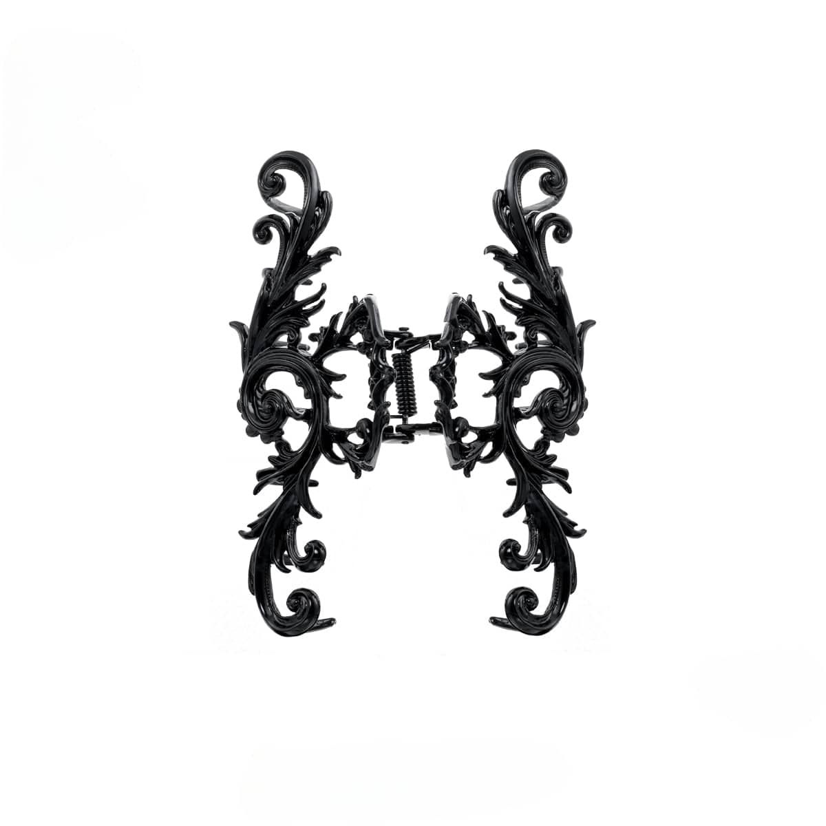 Women's Gothic Floral Carved Shark Hair Clip - Image 4