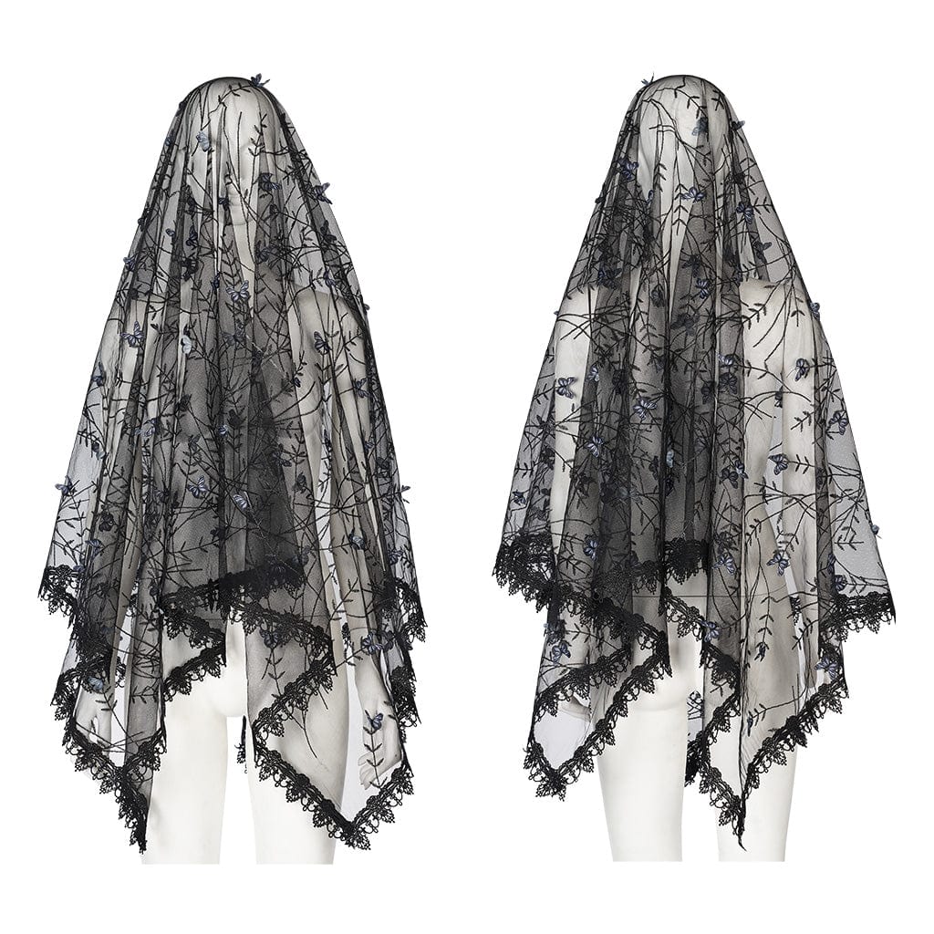 Women's Gothic Floral Headwear - Image 5