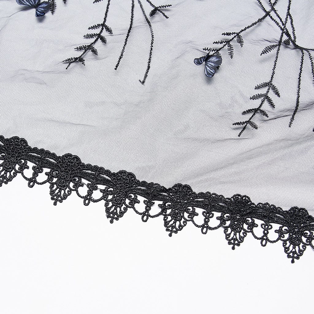 Women's Gothic Floral Headwear - Image 7