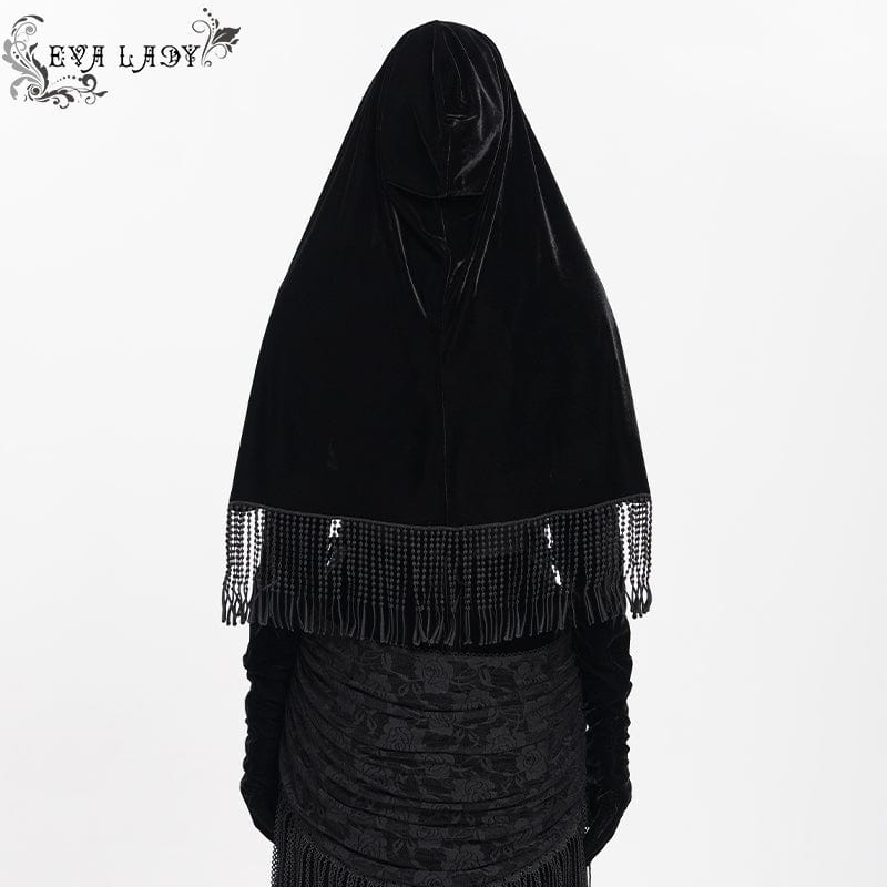 Women's Gothic Flower Lace Edge Cloak - Image 5