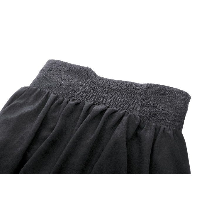 Women's Gothic Heart Embroidered High-waisted Skirt - Image 13