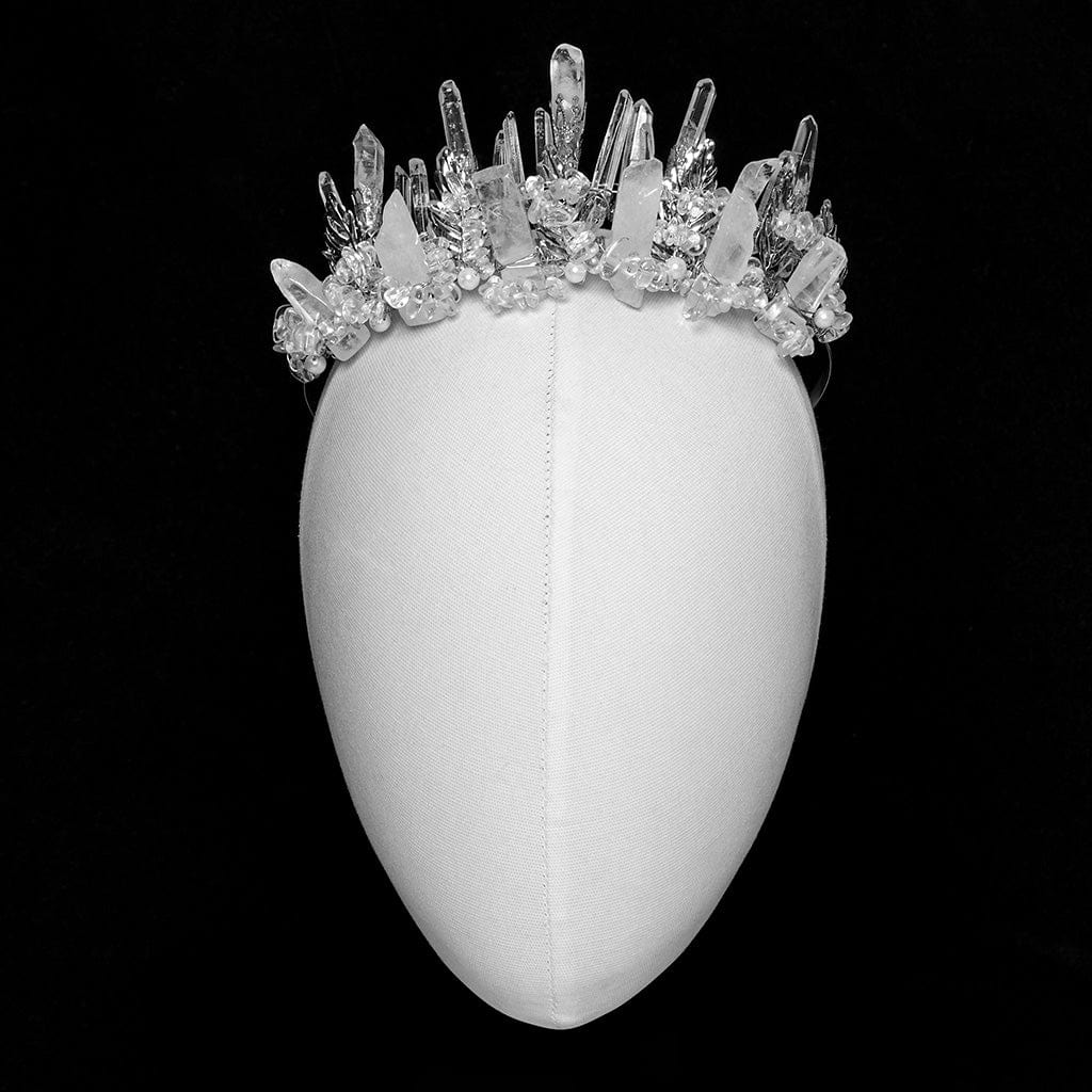 Women's Gothic Irregular Beaded Crystal Headwear - Image 4