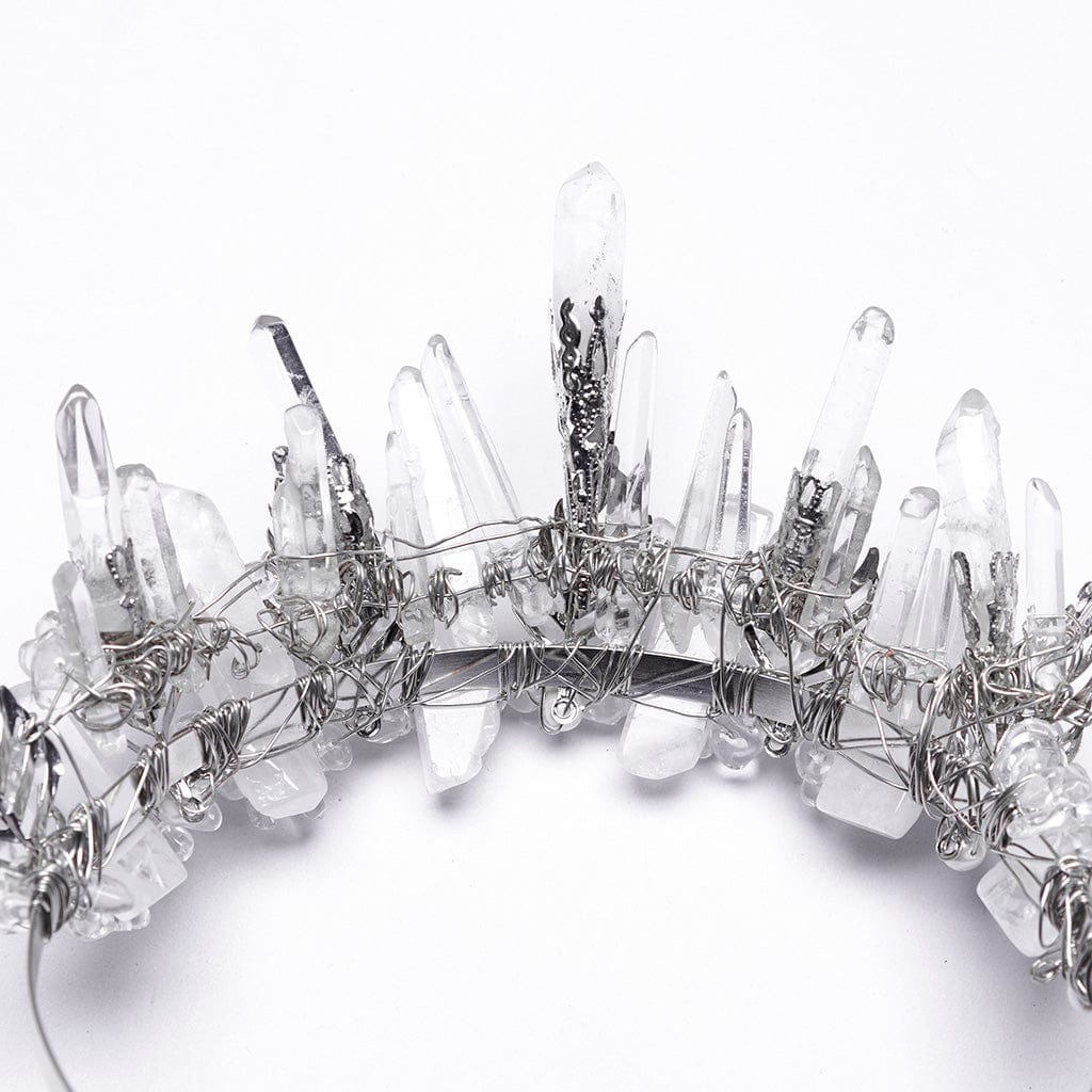Women's Gothic Irregular Beaded Crystal Headwear - Image 6
