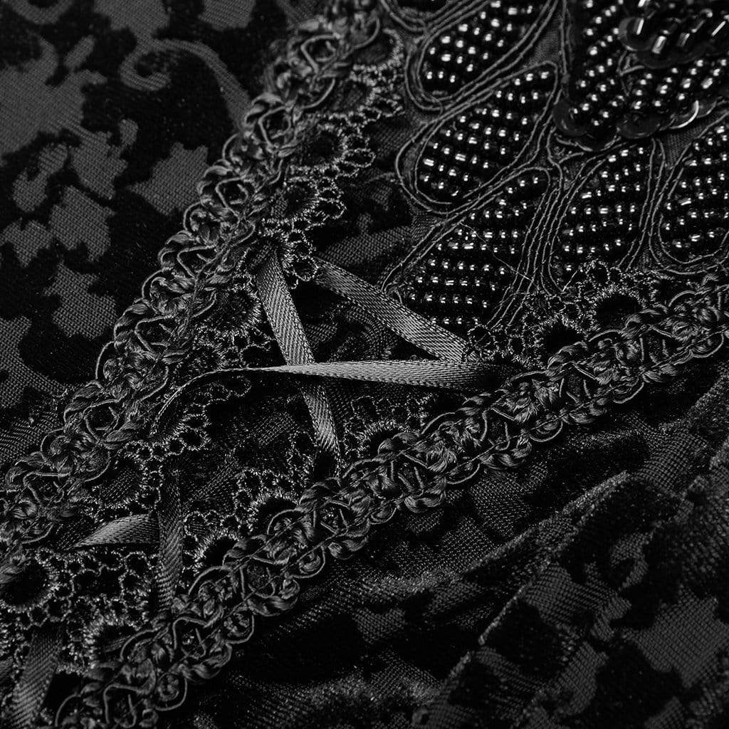 Women's Gothic Jacquard Leggings - Image 8