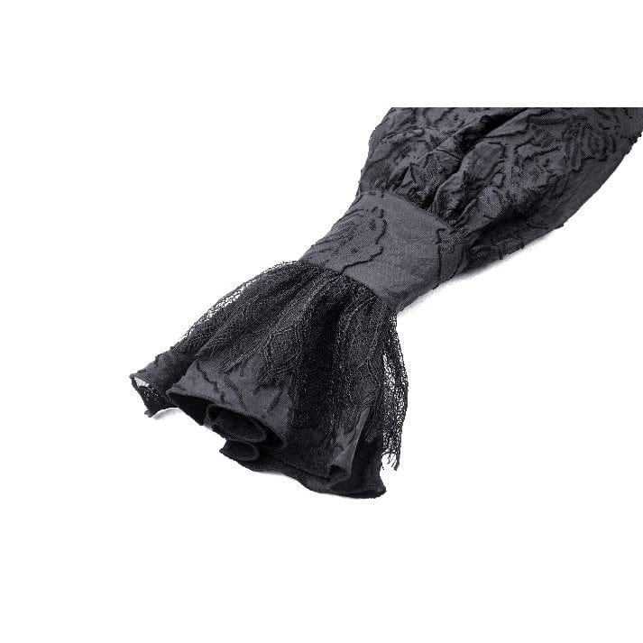 Women's Gothic Lace Bubble-Sleeved Cape - Image 17