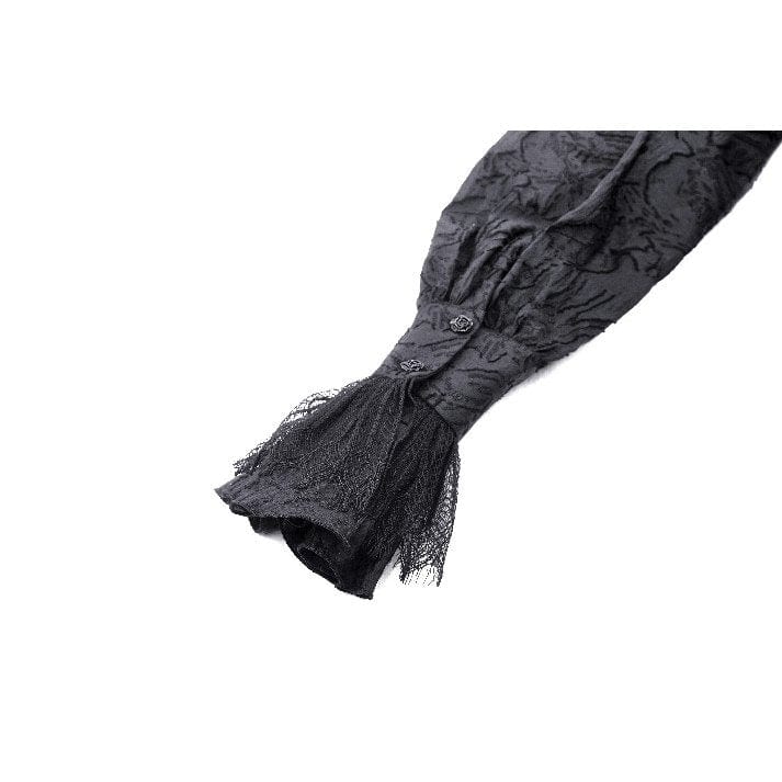 Women's Gothic Lace Bubble-Sleeved Cape - Image 18