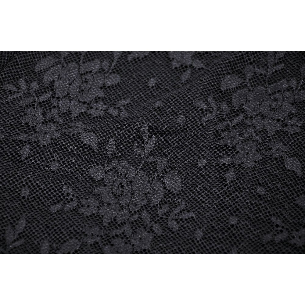 Women's Gothic Lace Splice Flared Leggings - Image 11