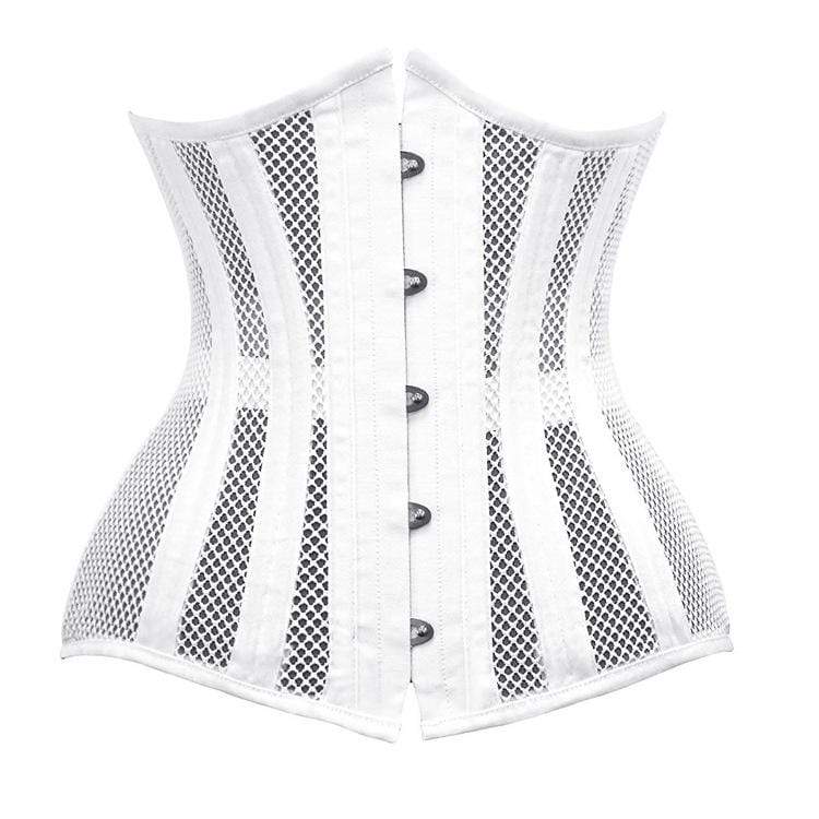 Women's Gothic Mesh 24-steel boned Underbust Corsets - Image 6