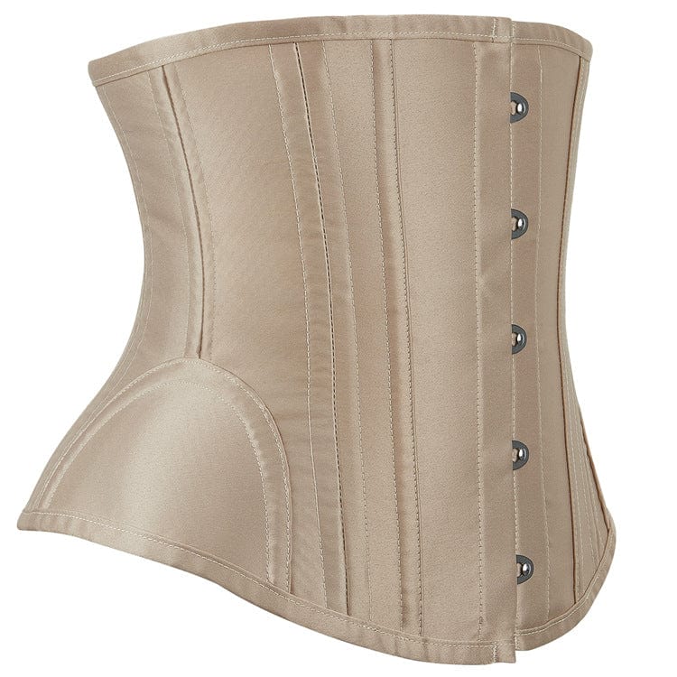 Women's Gothic Non-slip Faux Leather Overbust Corset - Image 5
