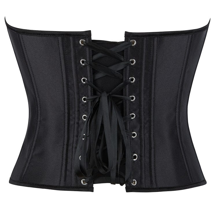 Women's Gothic Plunging Lace-up Overbust Corset - Image 3