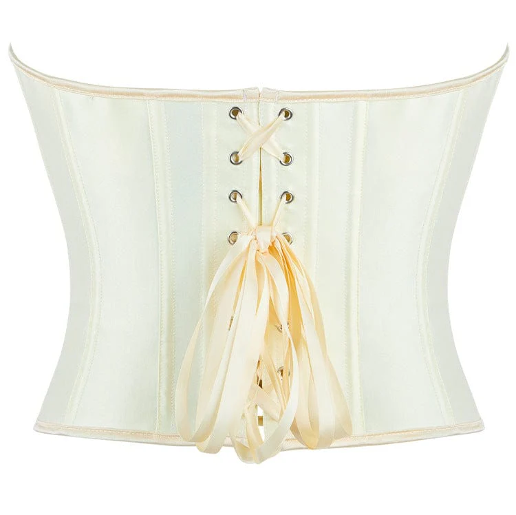 Women's Gothic Plunging Lace-up Overbust Corset - Image 7