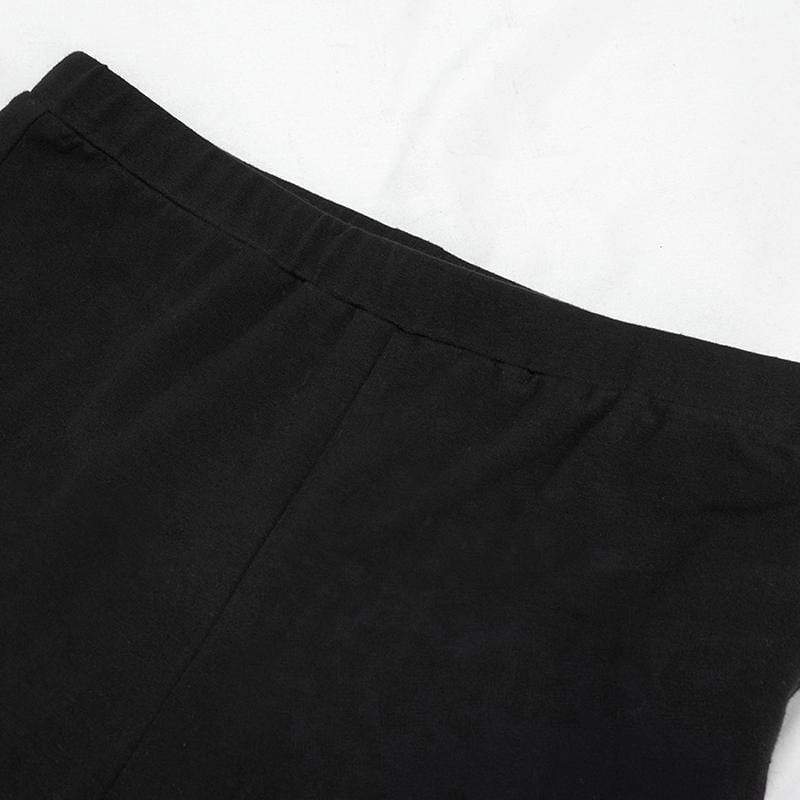 Women's Gothic Punk Skull Leggings - Image 9