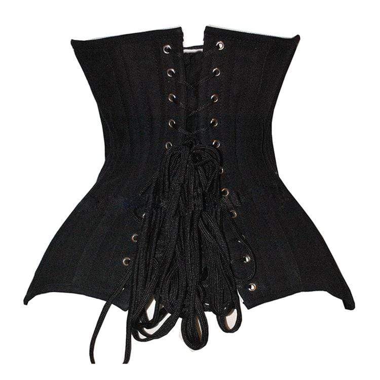 Women's Gothic Pure Color Overbust Corsets - Image 3