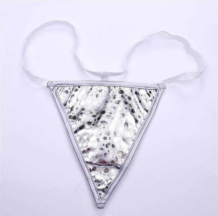 Women's Gothic Pure Color Overbust Corsets Silver - Image 7