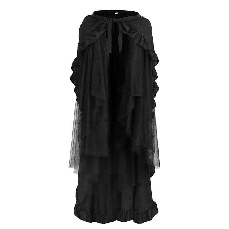 Women's Gothic Ruffled Mess Skirts - Image 3