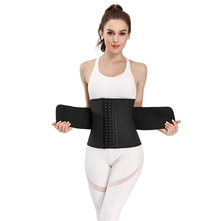 Women's Gothic Shaper Zip/Hook Latex Underbust Corsets - Image 5