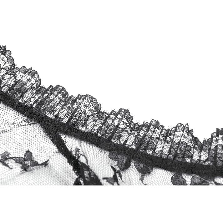 Women's Gothic Sheer Floral Lace Shrug - Image 19