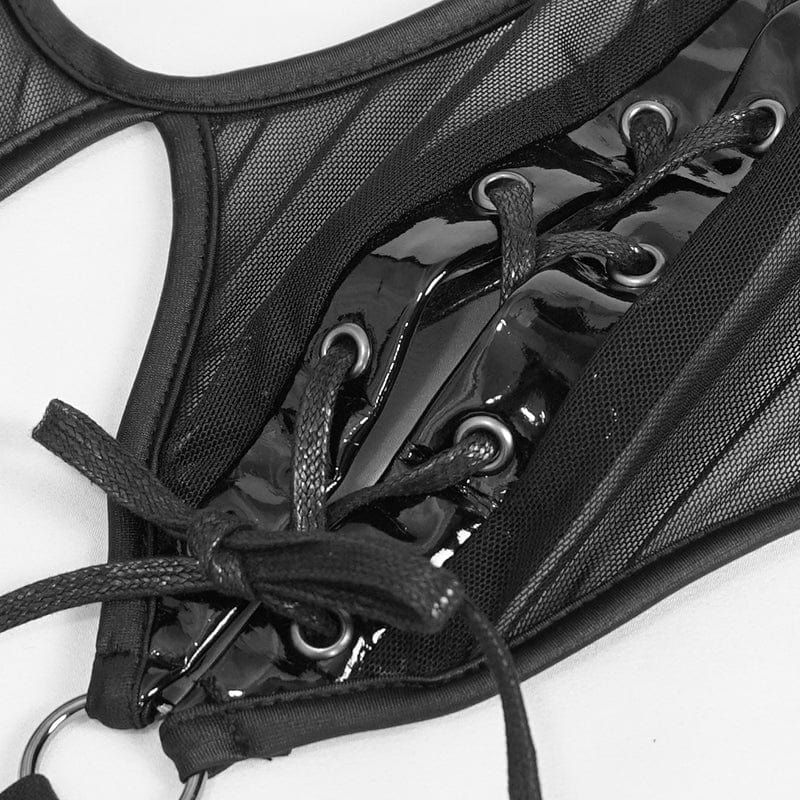 Women's Gothic Sheer Mesh Sexy Lingerie - Image 11