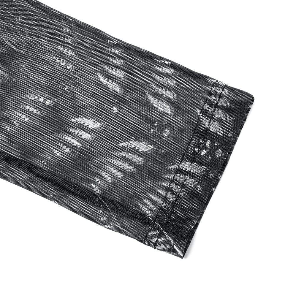 Women's Gothic Skeleton Sheer Leggings - Image 8