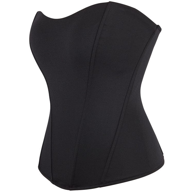 Women's Gothic Solid Color Elastic Overbust Corset - Image 2