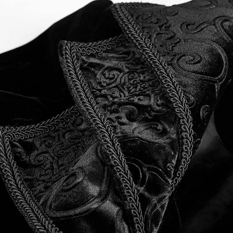 Women's Gothic Victorian High/Low Swallow Tail Overcoat - Image 6