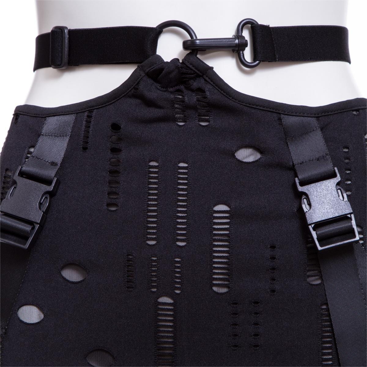 Women's Grunge Buckle Ripped Skirt - Image 6