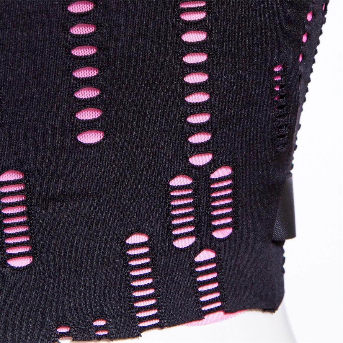 Women's Grunge Ripped Straps Splice Bustier - Image 6