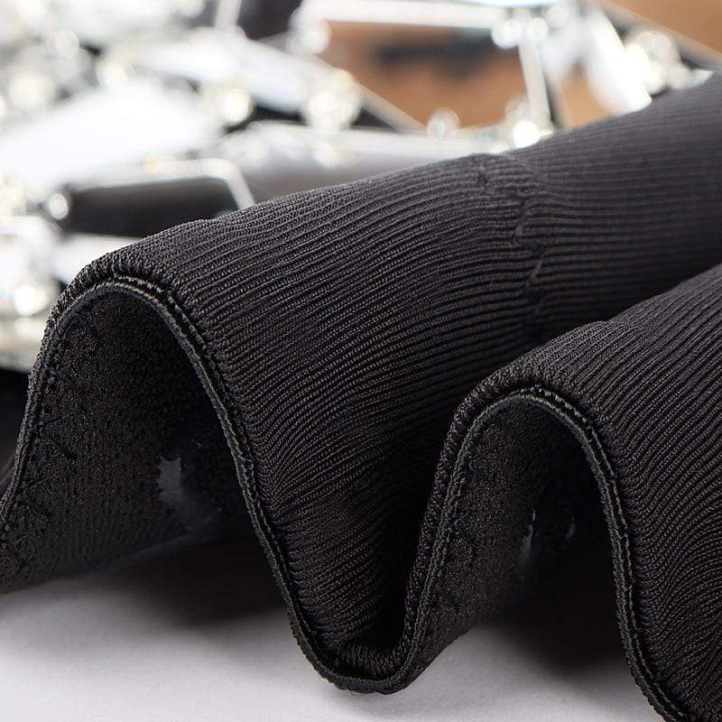 Women's Grunge Contrast Color Fully-Sequins Bustiers - Image 5
