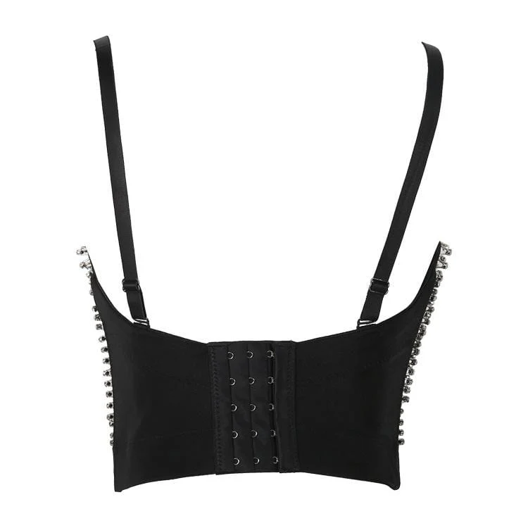 Women's Grunge Fully-Sequins Bustiers - Image 5