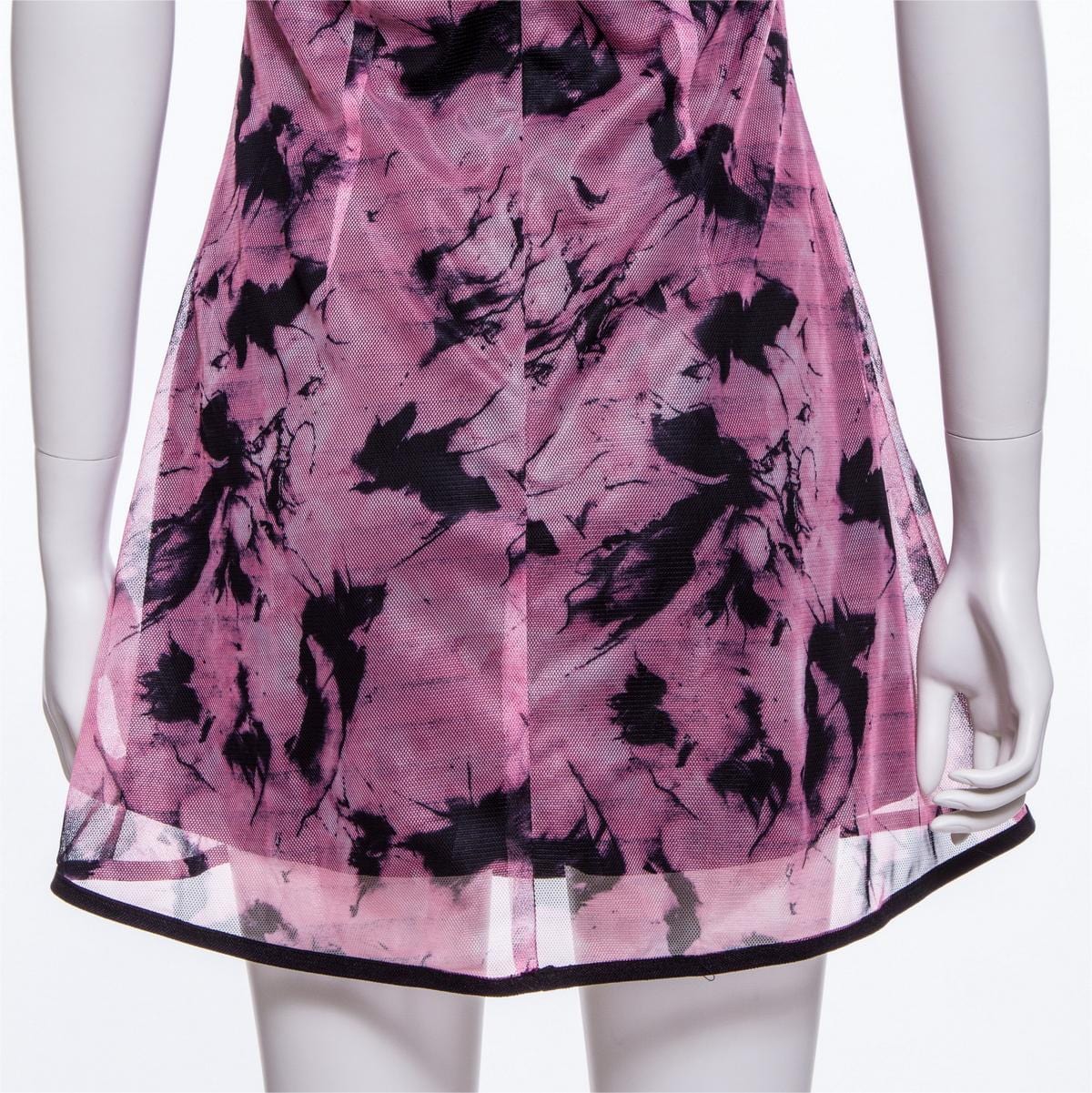 Women's Grunge Tie-dyed Mesh Dress - Image 5