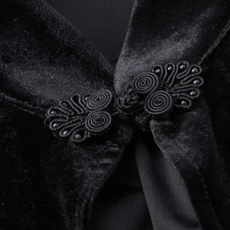 Women's Lace & Flower Vintage Cape - Image 12