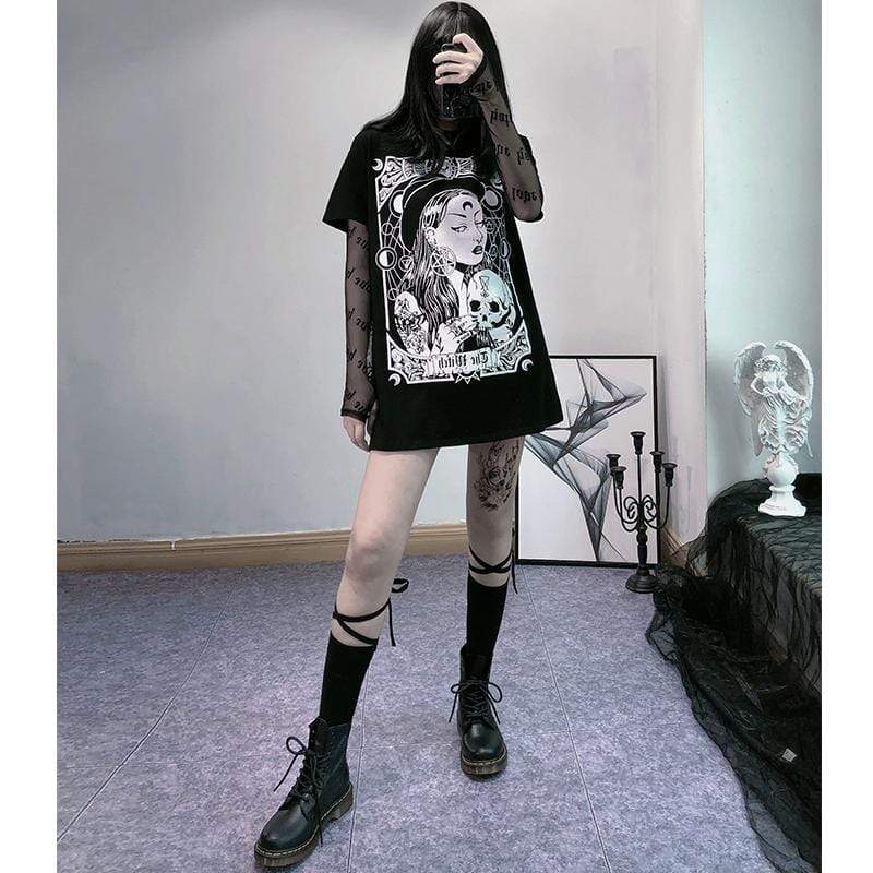 Women's Lace-up Long Socks - Image 3