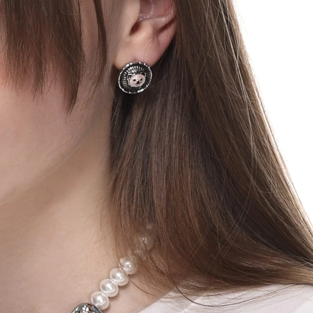 Women's Lolita Bear Discal Earrings - Image 3