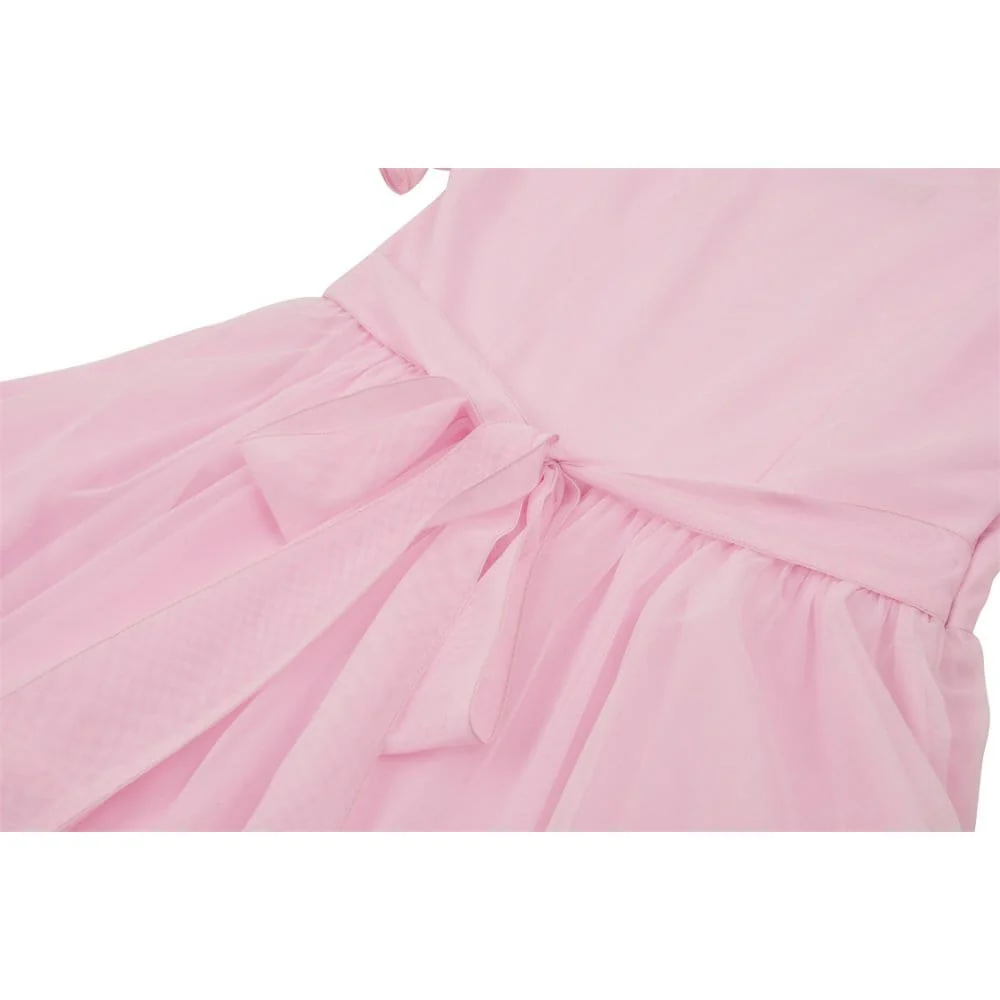 Women's Lolita Puff Sleeved Dress with Detachable Collar - Image 15