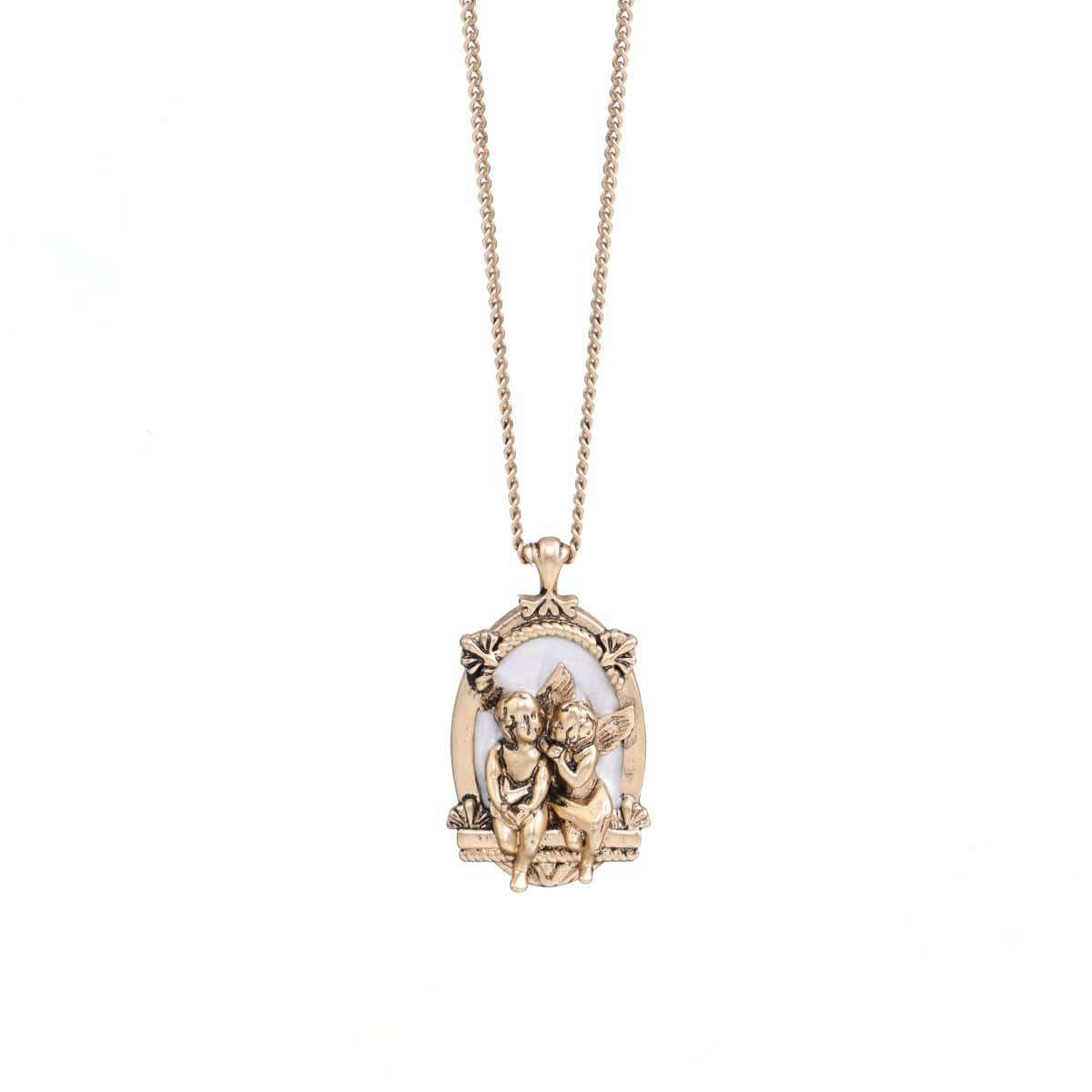 Women's Punk Angel Necklace - Image 4