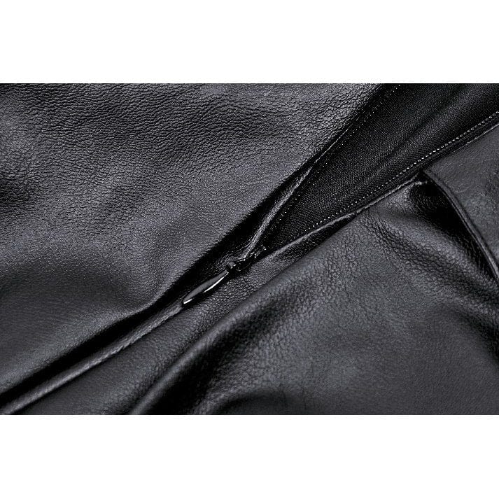 Women's Punk Buckle-up Eyelets Short Skirt - Image 14