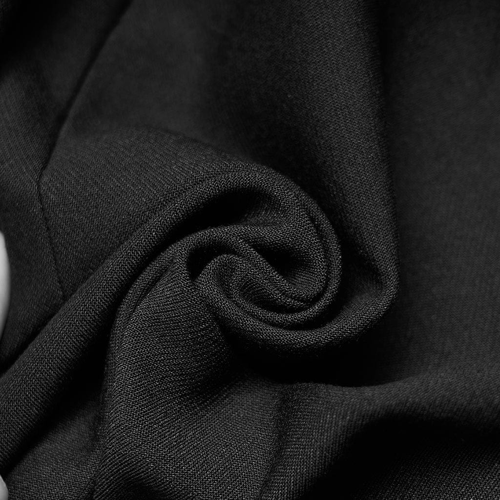 Women's Punk Double Pocket A-line Skirt - Image 8
