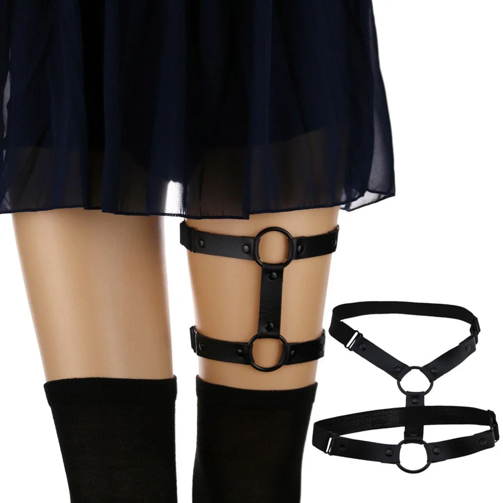 Women's Punk Elastic Bistratal Garter - Image 5