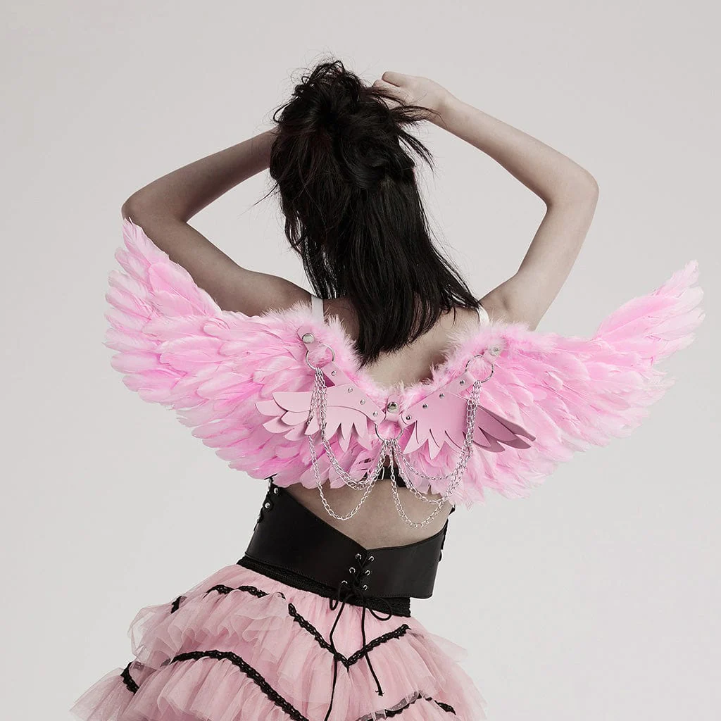 Women's Punk Feather Wing Harness - Image 10
