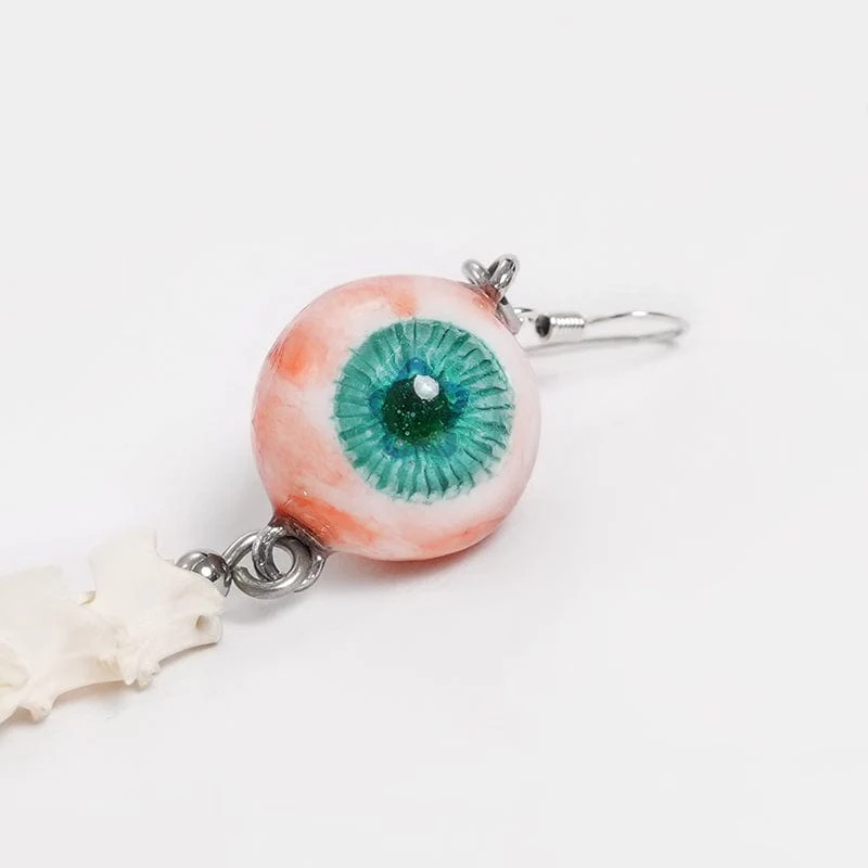 Women's Punk Fishtail Eyeball Earrings - Image 9