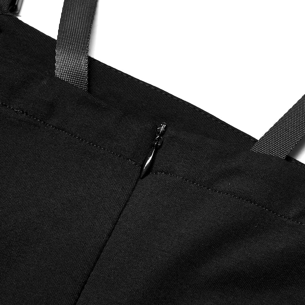 Women's Punk Irregular Hem Slip Dress - Image 8