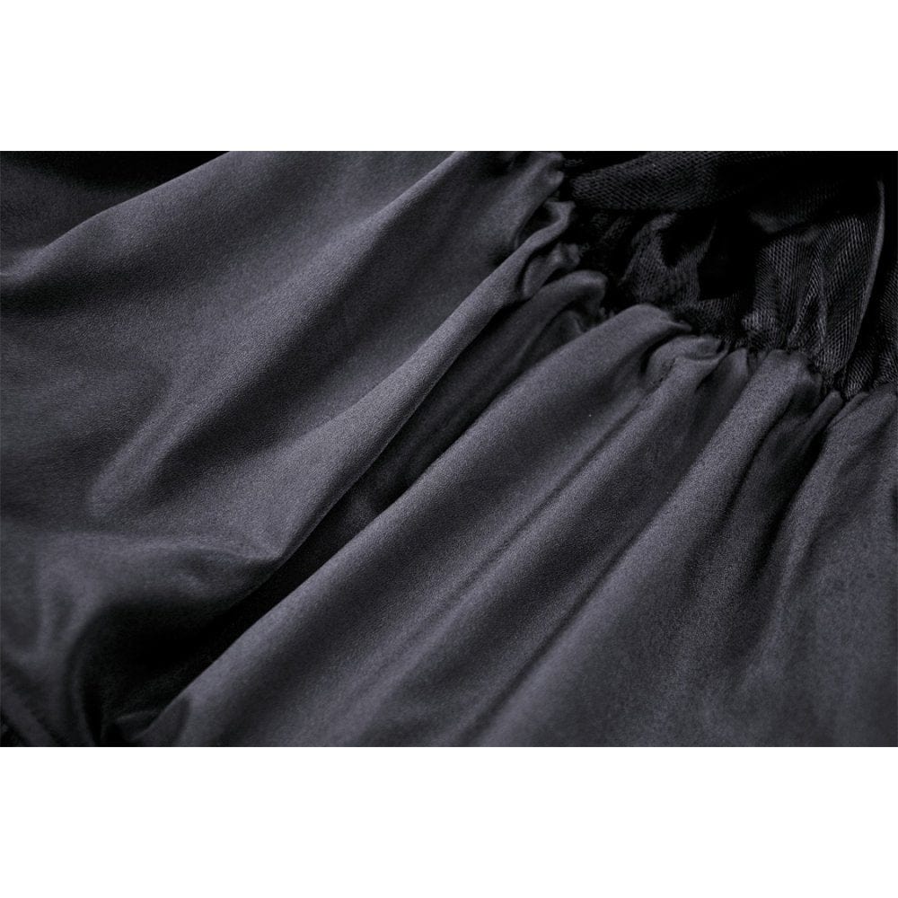 Women's Punk Irregular Ruffled Lace Skirt - Image 13