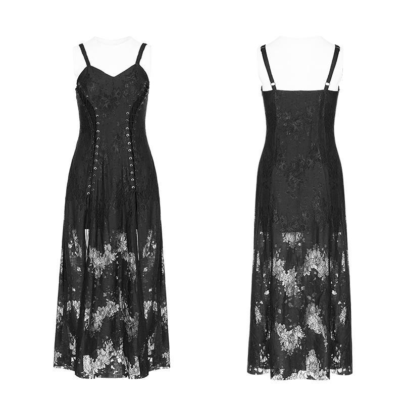 Women's Punk Printed Dress - Image 5