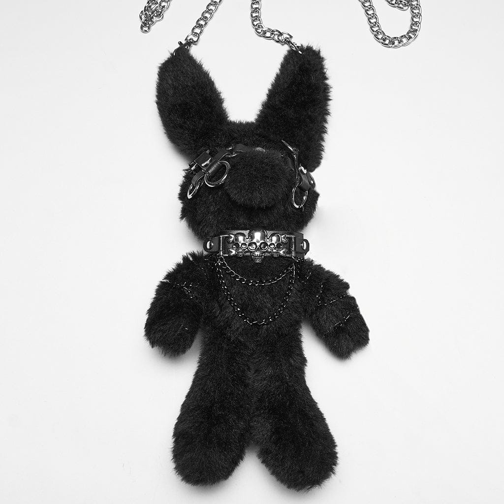 Women's Punk Rebel Chained Plush Doll - Image 5
