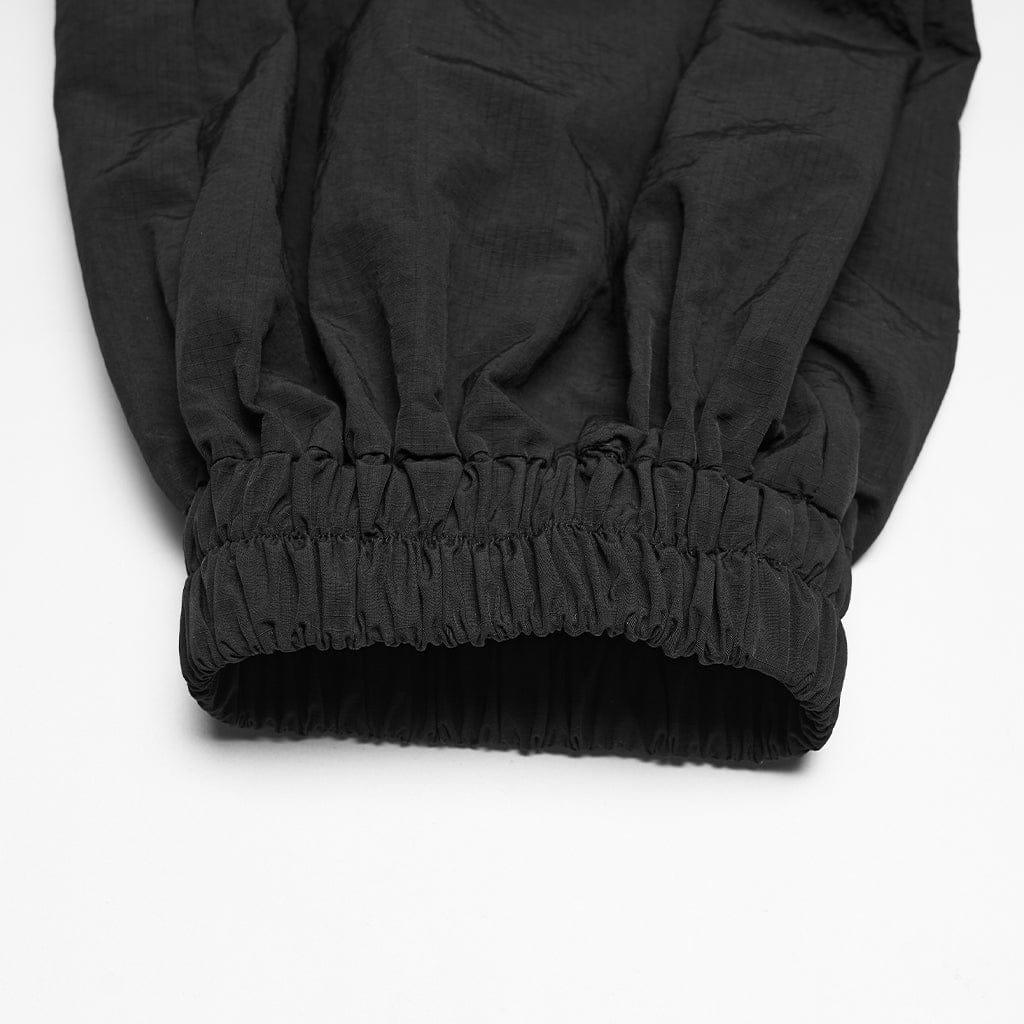 Women's Punk Ruffled Hem Big Pockets Cargo Pants - Image 9