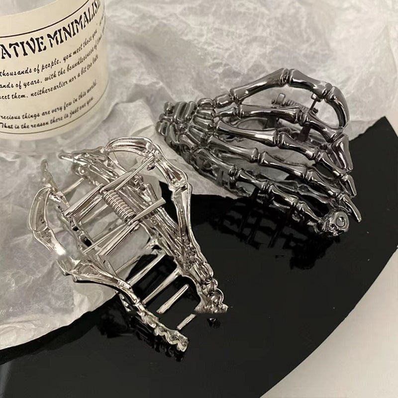 Women's Punk Skeleton Hair Clip - Image 4