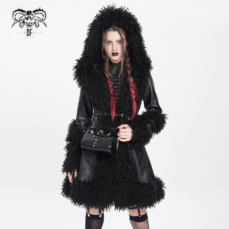 Women's Punk Skull Rivets Chain Bag - Image 6