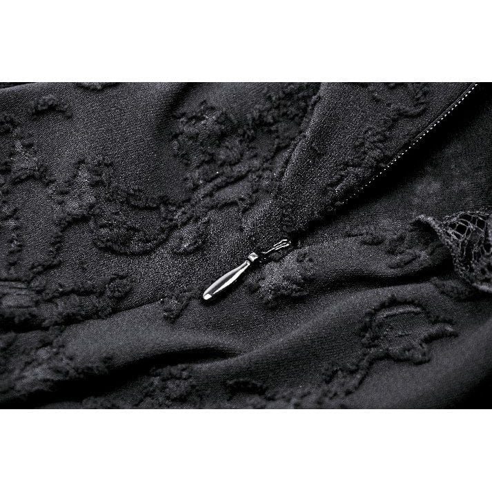Women's Punk Strap Distressed Party Slip Dress Graduation Dress - Image 12