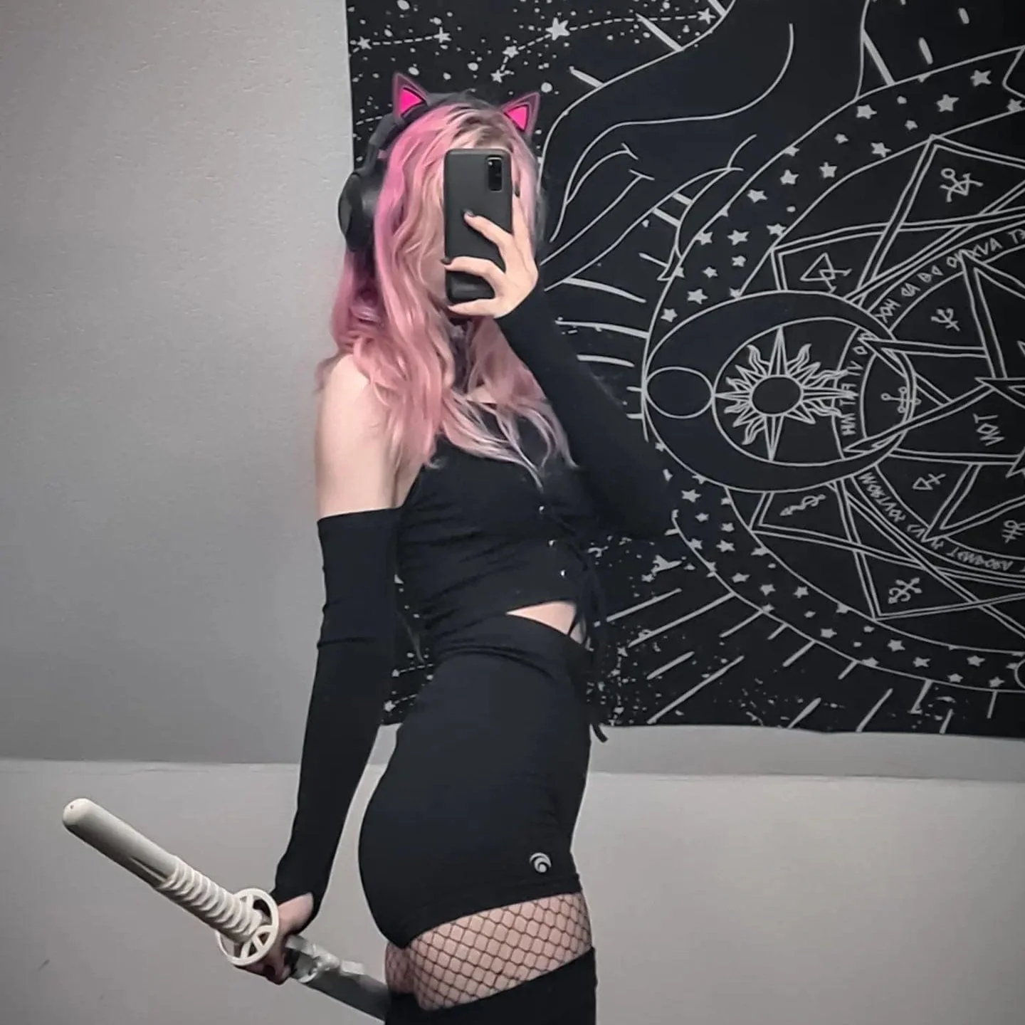 Women's Punk Strappy Cutout Crop Top - Image 4